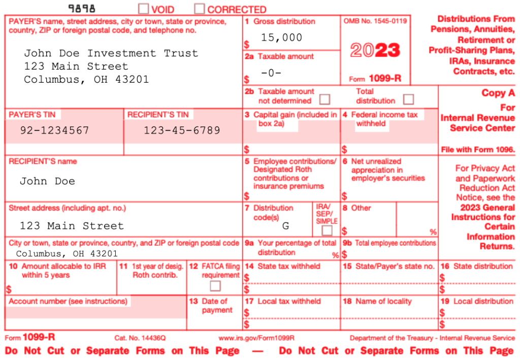 How to File IRS Form 1099-R - Solo 401k